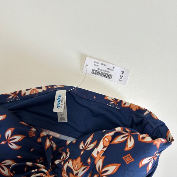 NWT la Vie en Rose MAYA BAY Bandeau Tankini Top Size Small - Picture 10 of 13